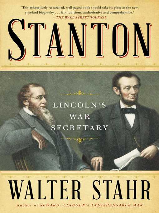 Title details for Stanton by Walter Stahr - Wait list